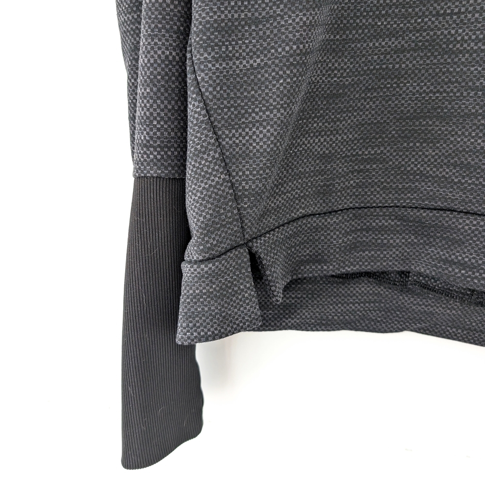 2/15$ Mondetta Cowl Neck Pullover Womens Athleisure Top Stretch Cozy Gray~ Small - Picture 3 of 11